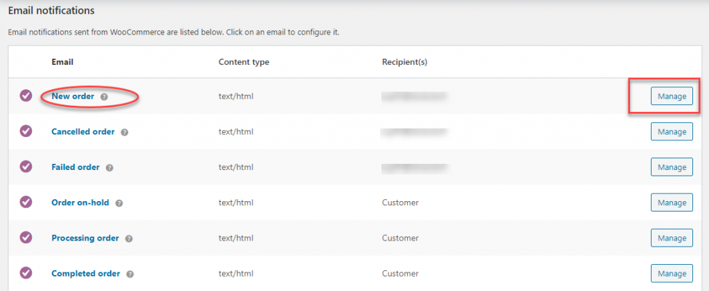 Personalizarea șabloanelor de e-mail WooCommerce