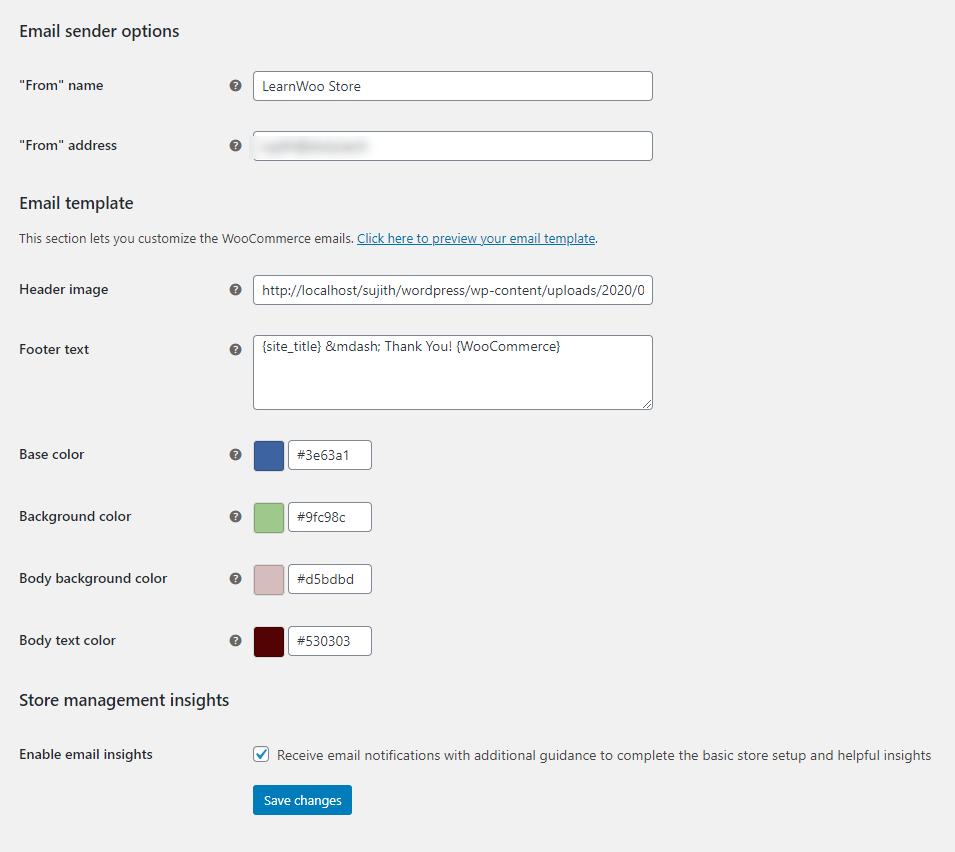 Personalizarea șabloanelor de e-mail WooCommerce