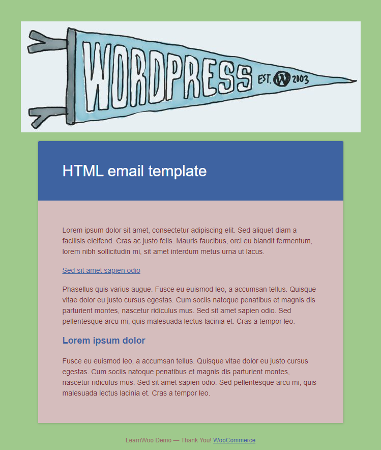 Personalizarea șabloanelor de e-mail WooCommerce