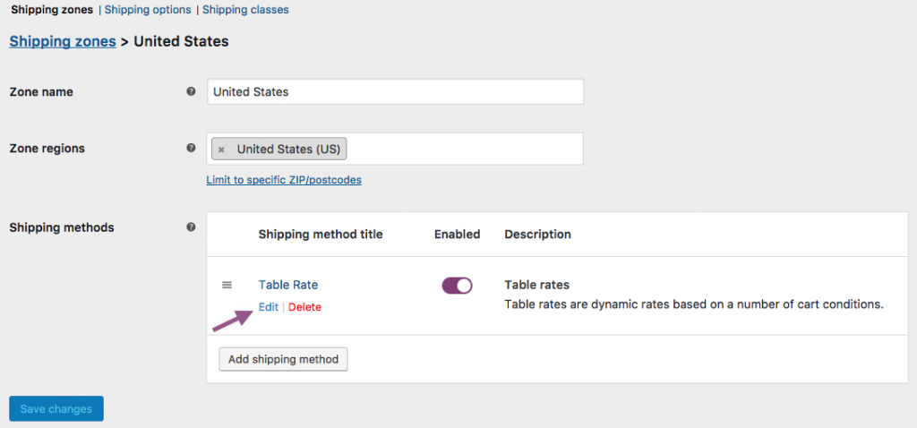 ملحقات حاسبة الشحن WooCommerce