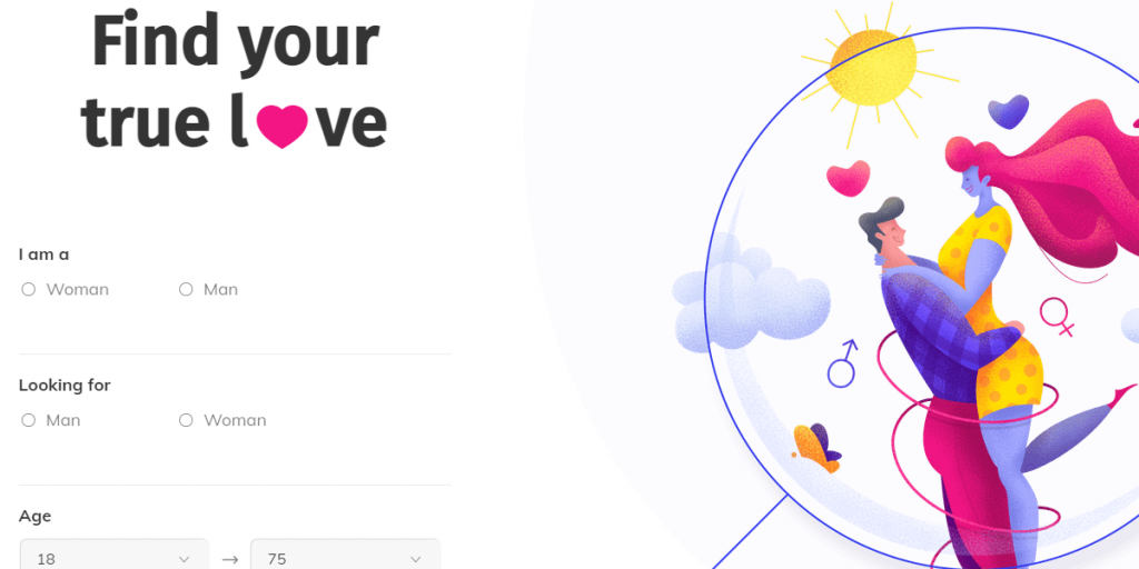 Site de namoro online com WordPress