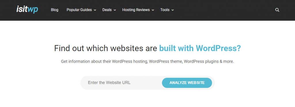 WordPressテーマ検出サイト