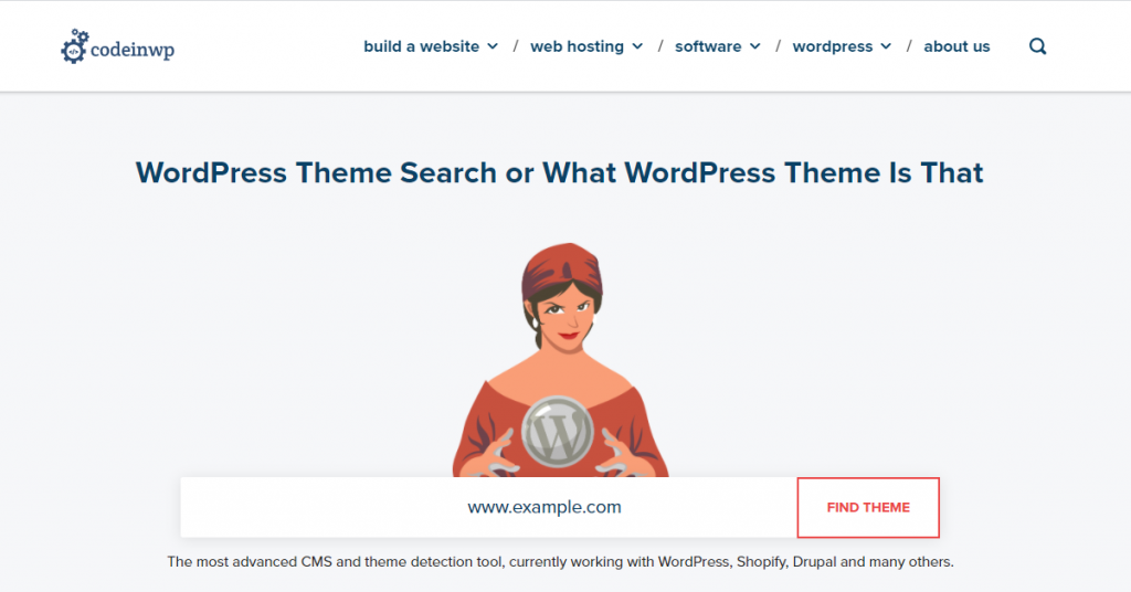 WordPressテーマ検出サイト
