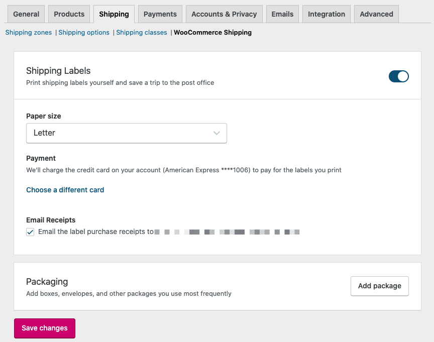 บริการ WooCommerce