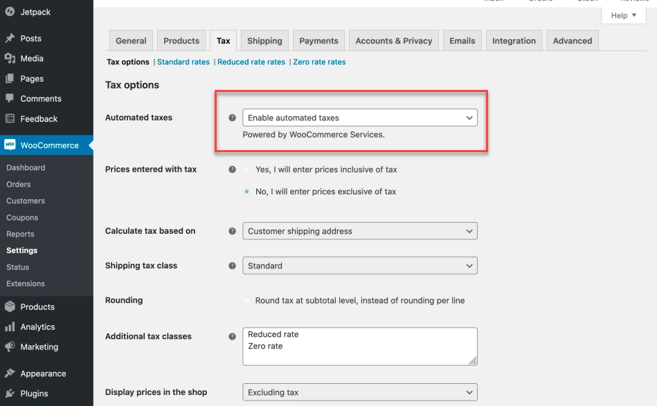 บริการ WooCommerce