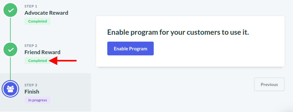 Programma di riferimento di Shopify