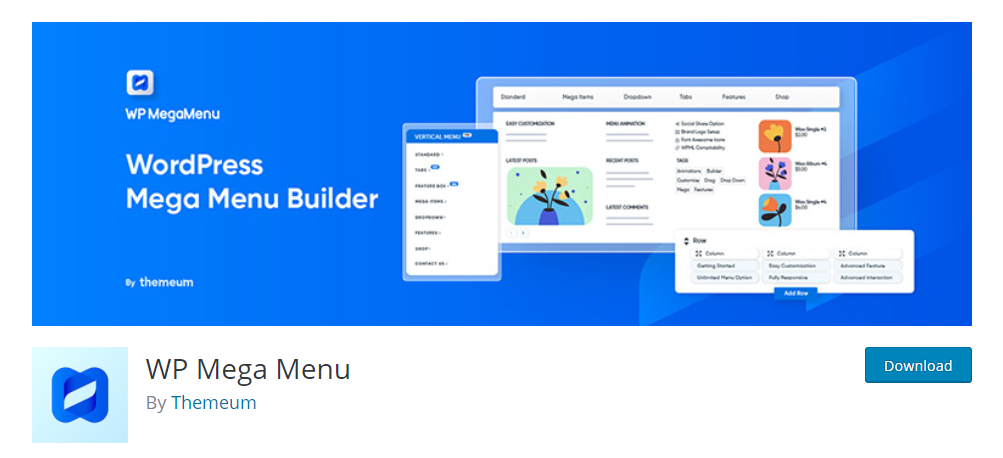 Plugin Menu WordPress
