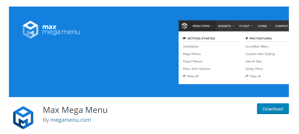 Plugin Menu WordPress
