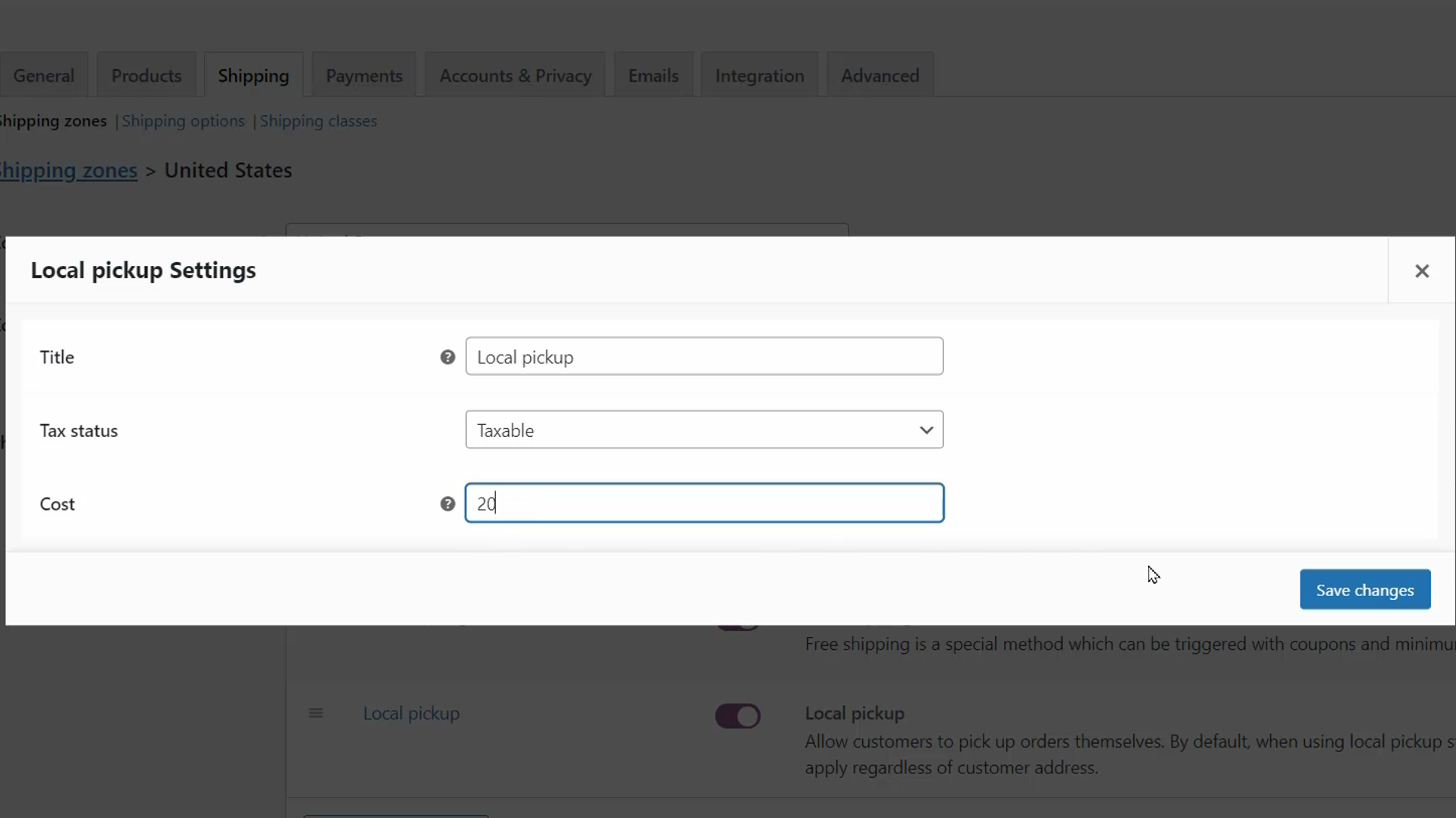 WooCommerce รถกระบะท้องถิ่น