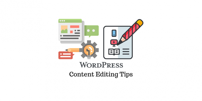 เคล็ดลับการแก้ไขเนื้อหา WordPress