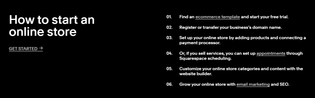 WooCommerce กับ Squarespace