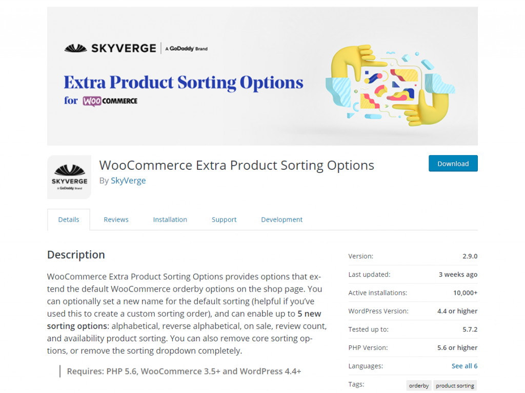 เรียงลำดับผลิตภัณฑ์ใน WooCommerce