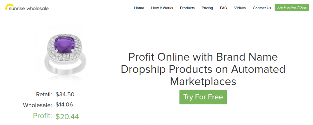 ซัพพลายเออร์ Dropshipping