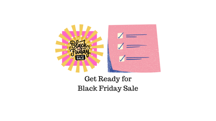 รายการตรวจสอบการขาย Black Friday Checklist for Black Friday & Cyber Monday Sale