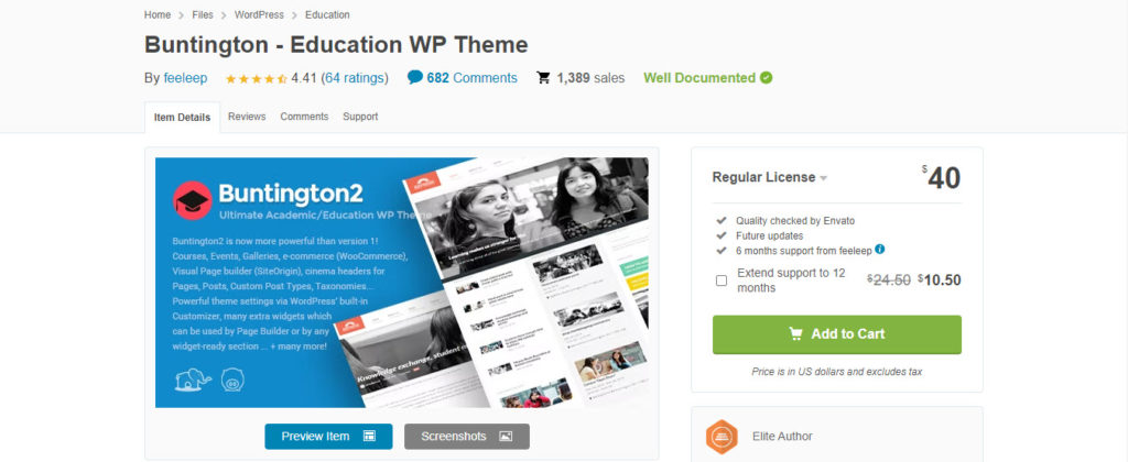 WordPress 教育主题