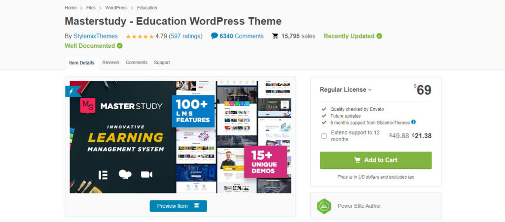 WordPress 教育主题