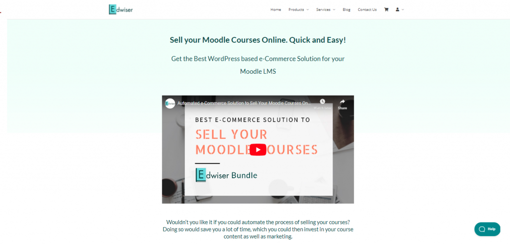 Plugins de e-commerce do Moodle