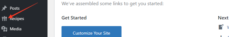 icone del tipo di post personalizzate