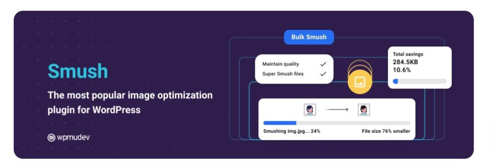 Smush WordPress 플러그인