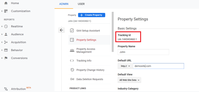 ค้นหารหัสติดตามของคุณ Find your tracking ID
