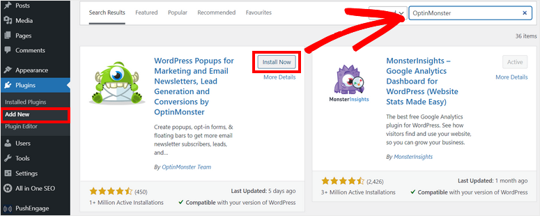 OptinMonster-plugin - IsItWP - 무료 WordPress 테마 감지기 OptinMonster-plugin