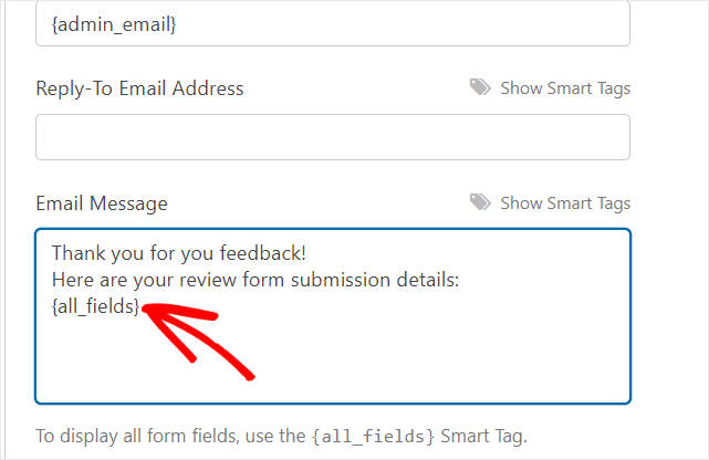 사용자 양식 알림 메시지 - IsItWP - 무료 WordPress 테마 감지기 user form notification message