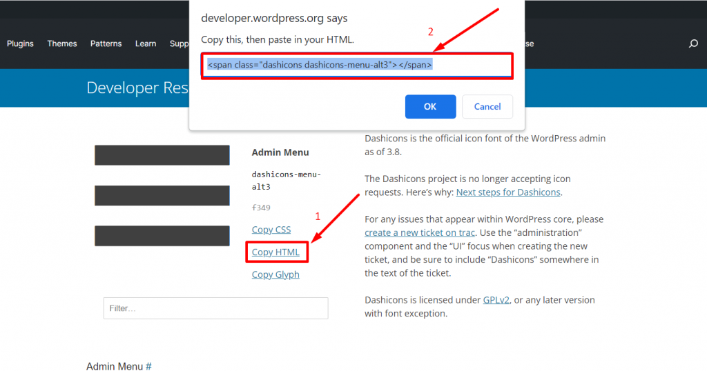 วิธีการฝังแบบอักษรไอคอน WordPress บนเว็บไซต์ของคุณ? 7 WordPress dashicons