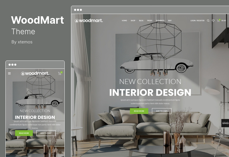 WoodMart 테마 - 다목적 WooCommerce 테마