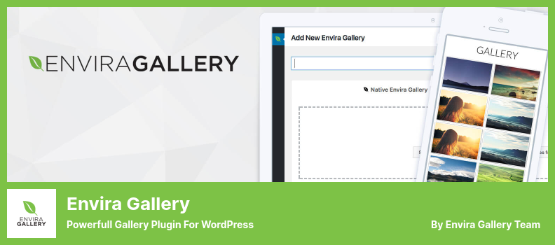 Envira Gallery Plugin - 强大的 WordPress 画廊插件