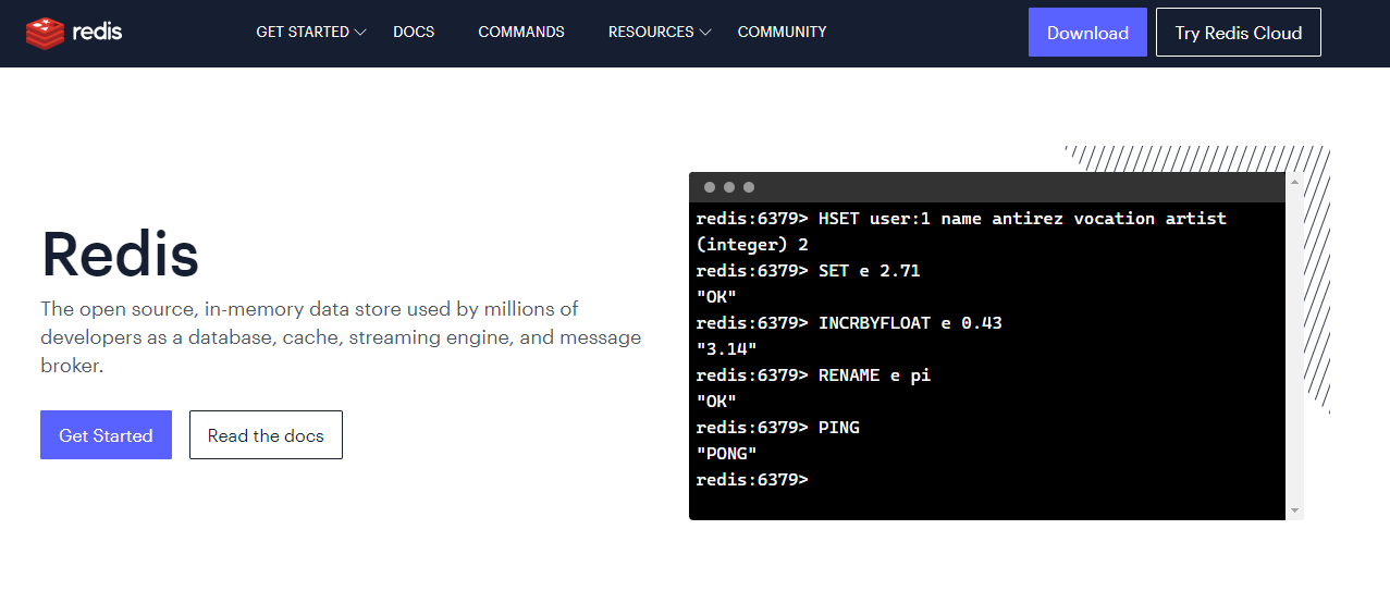 Redis 主页