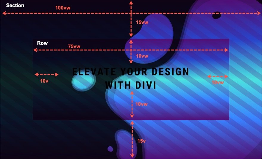 divi 中的无缝背景设计过渡