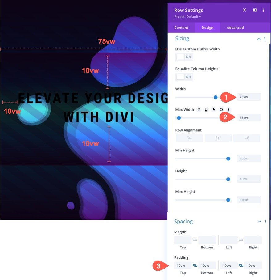 divi 中的无缝背景设计过渡
