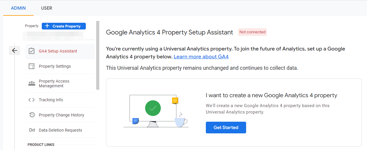 GoogleAnalytics4へのアップグレード