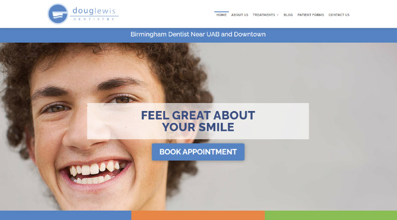 Tasarım İlhamı için 10+ Güzel Diş Hekimi Web Sitesi 10 Doug Lewis Dentistry