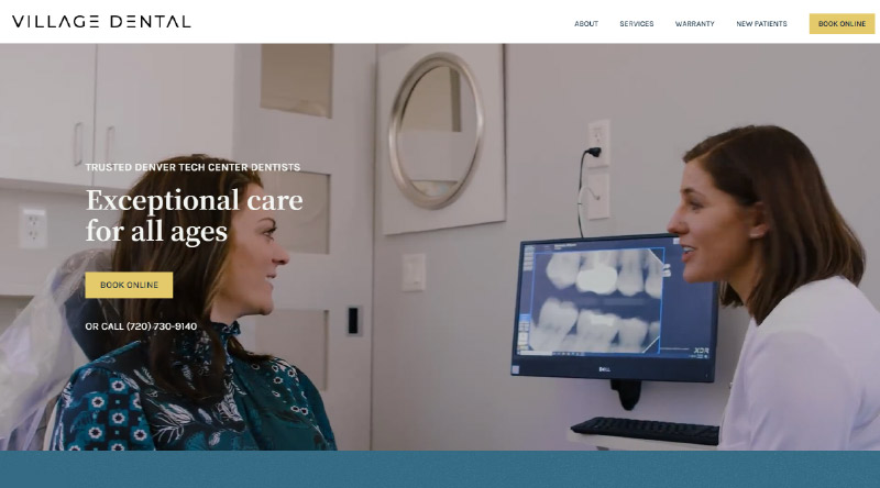 Tasarım İlhamı için 10+ Güzel Diş Hekimi Web Sitesi 11 Village Dental