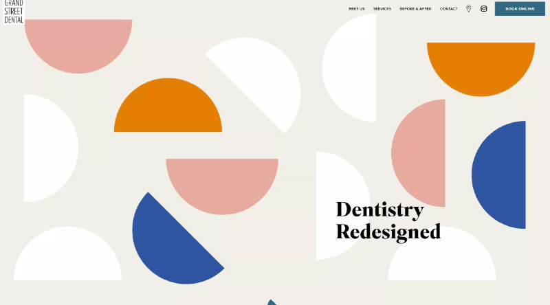 Tasarım İlhamı için 10+ Güzel Diş Hekimi Web Sitesi 13 Grand Street Dental