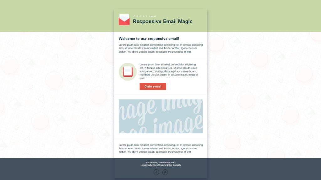 Crearea unui e-mail HTML receptiv simplu