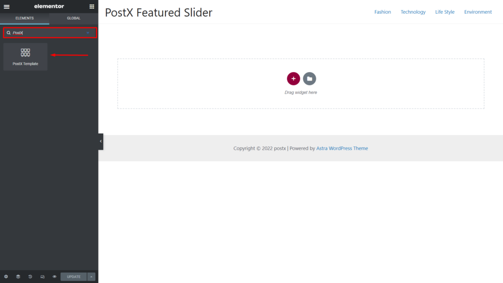 Cum să adăugați un cursor recomandat utilizând pluginul PostX 12 Featured Slider With Elementor