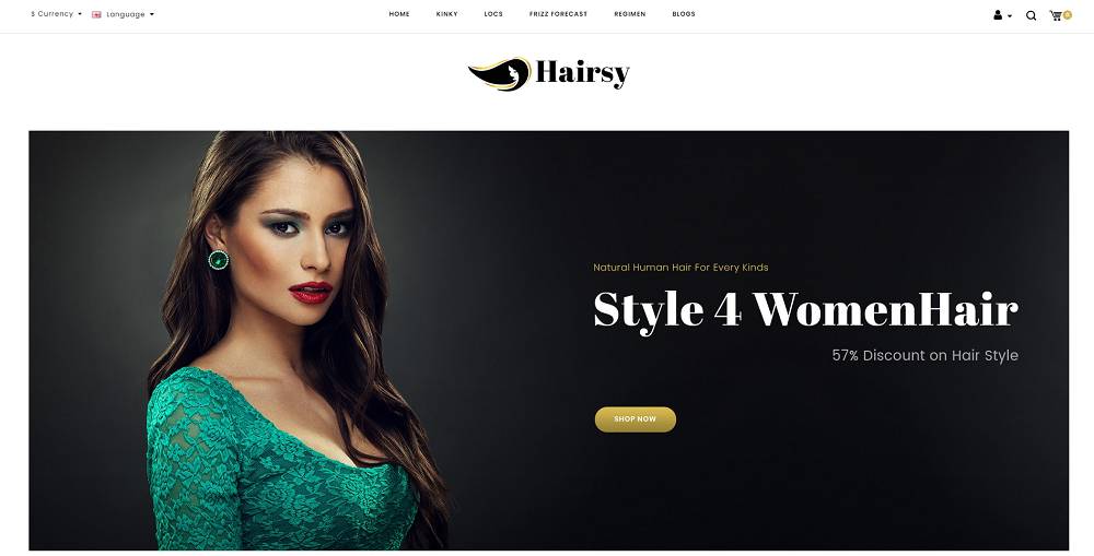 Hairsy – 多用途商店 OpenCart 模板