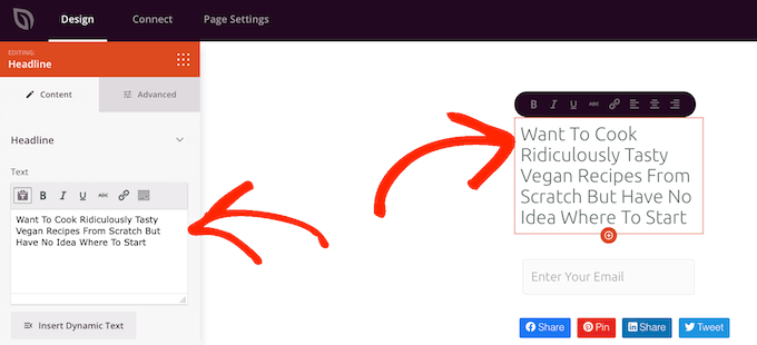Menyesuaikan desain halaman SeedProd yang sudah jadi Customizing a ready-made SeedProd page design