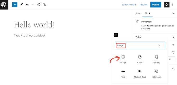 Blok Gambar WordPress The WordPress Image block
