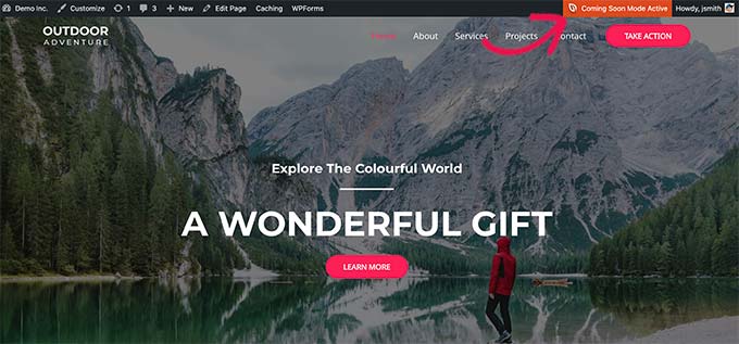Pratinjau situs web Anda Preview your website