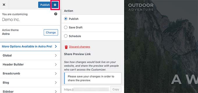 Simpan dan publikasikan perubahan Anda Save and publish your changes