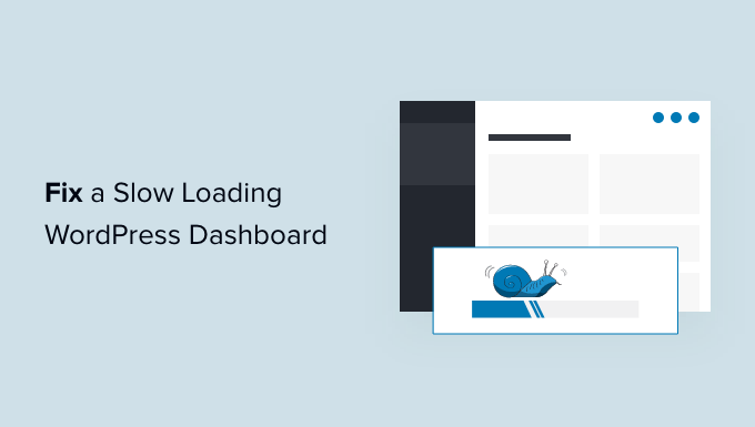 correzione di un'area di amministrazione di WordPress a caricamento lento Fixing a slow loading WordPress admin area
