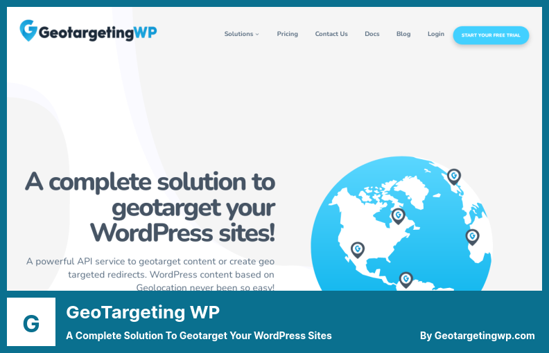 GeoTargeting WP Plugin - 一個完整的 WordPress 網站地理定位解決方案