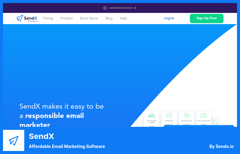 SendX Plugin - 经济实惠的电子邮件营销软件