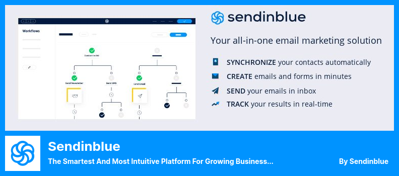 Sendinblue 插件 - 适合成长型企业的最智能、最直观的平台