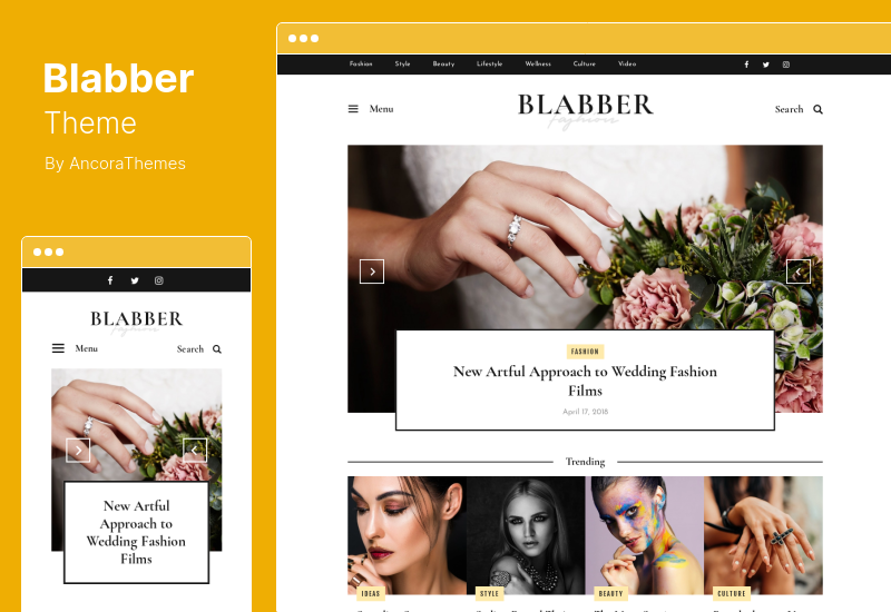 Blabber 主題 - AllinOne Elementor 博客新聞雜誌 WordPress 主題