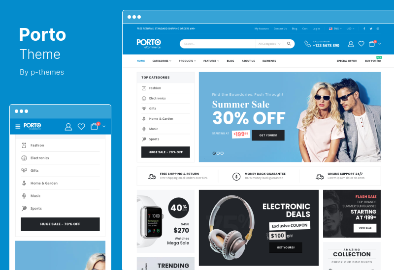Tema do Porto - Tema WooCommerce multiuso