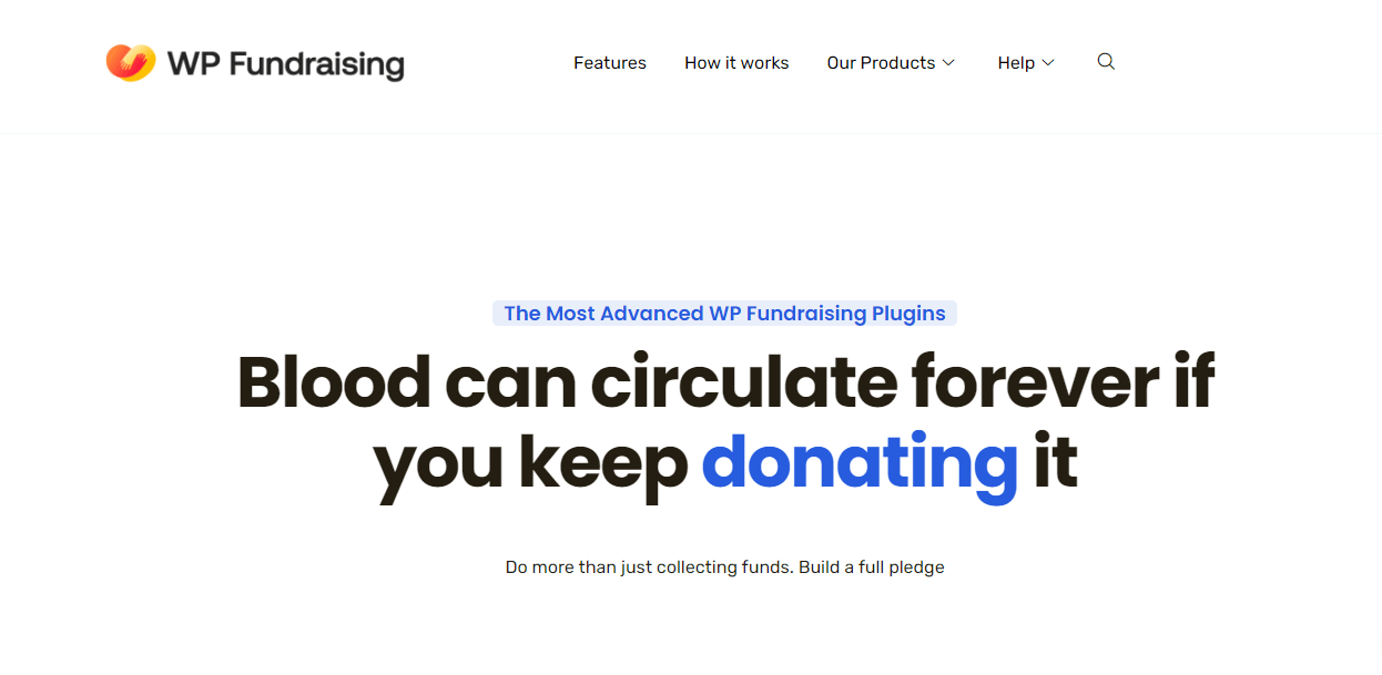 WP Fundraising, un complemento de donación de Wpmet
